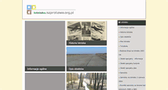 Desktop Screenshot of lotnisko.szprotawa.org.pl